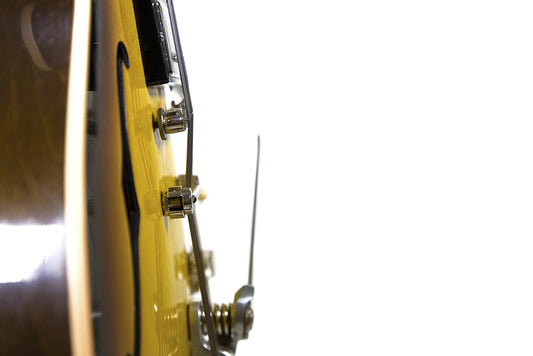BIGSBY B3 installed on a GIBSON ES 335 PROFILE DOWN TENSION BAR